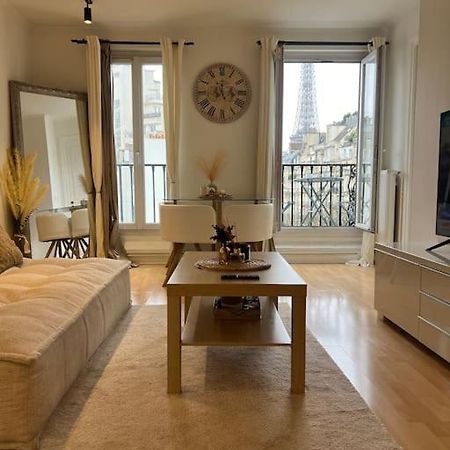 Appartement Paris Vue Tour Eiffel Trocadero Екстериор снимка