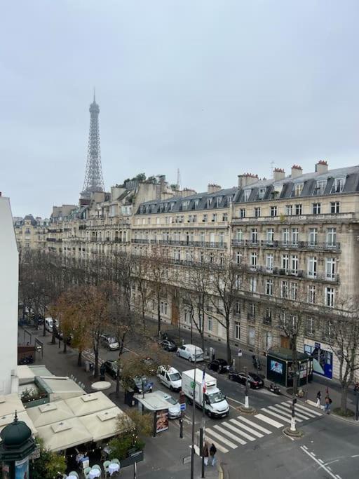 Appartement Paris Vue Tour Eiffel Trocadero Екстериор снимка