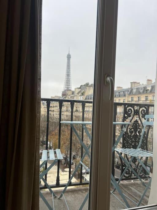 Appartement Paris Vue Tour Eiffel Trocadero Екстериор снимка