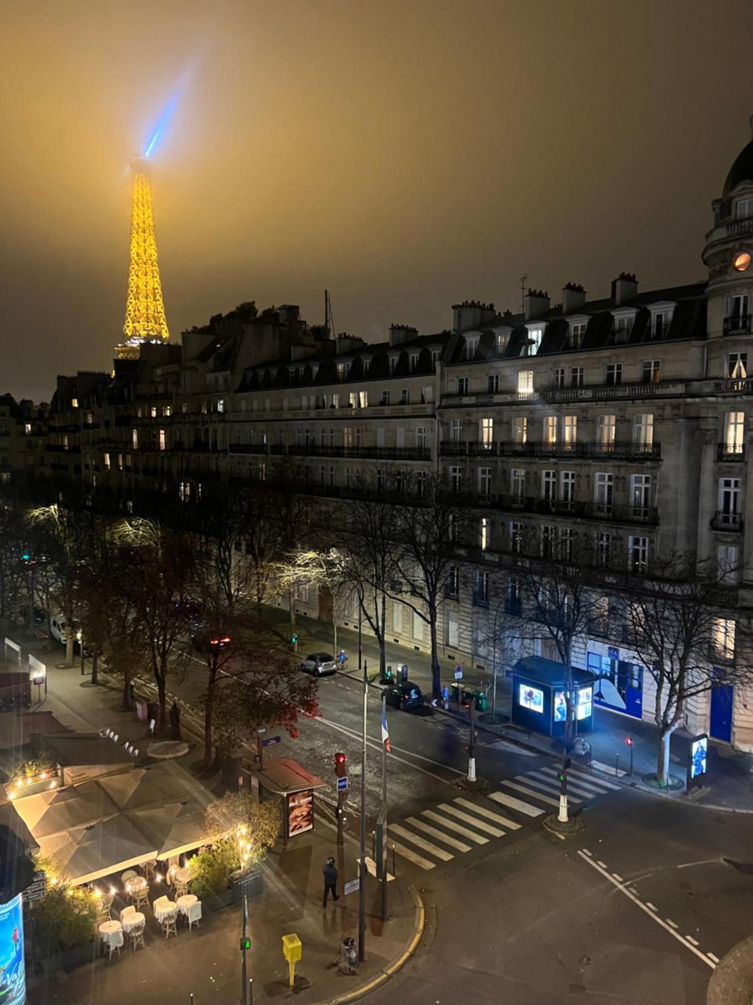 Appartement Paris Vue Tour Eiffel Trocadero Екстериор снимка