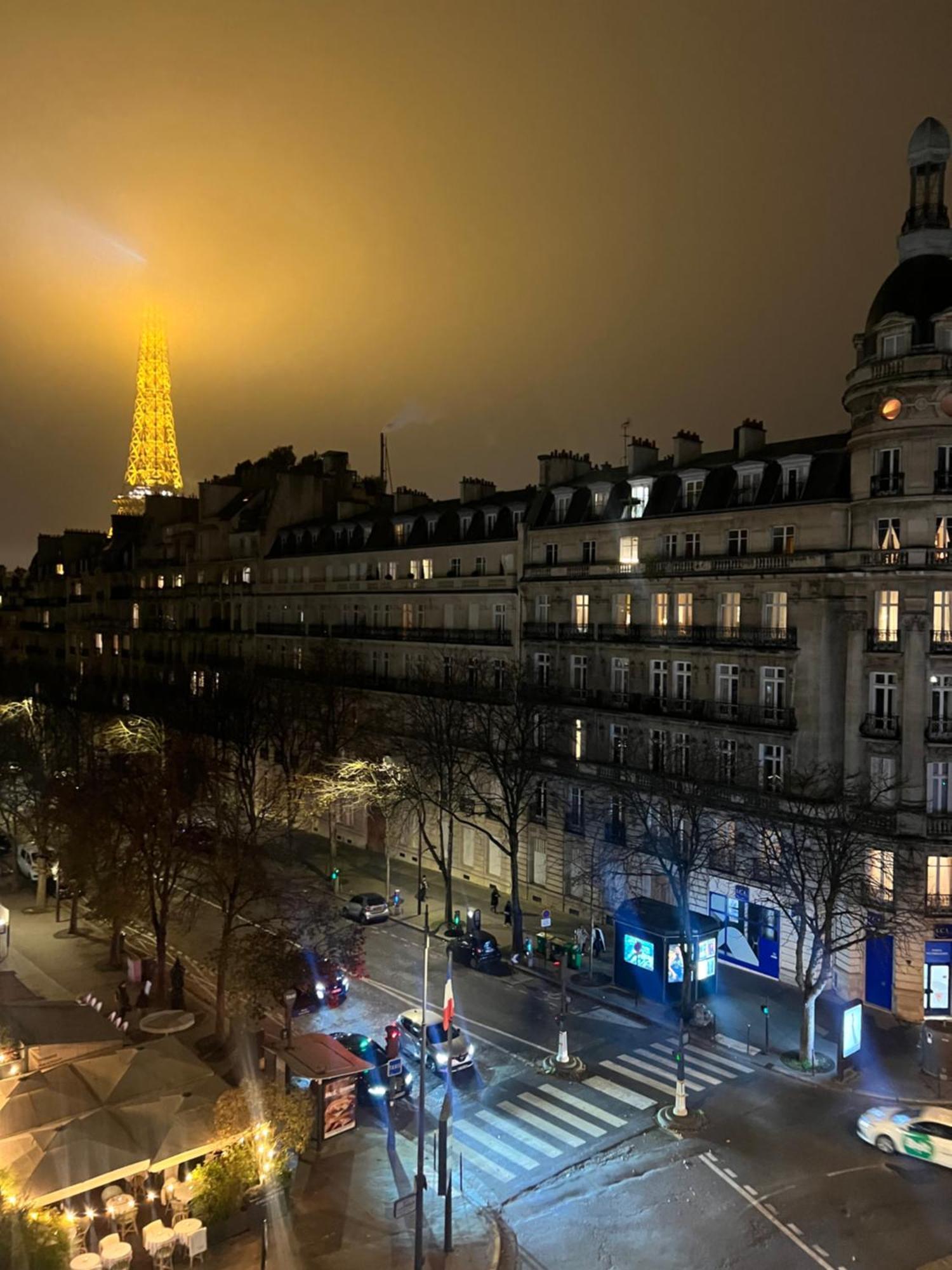Appartement Paris Vue Tour Eiffel Trocadero Екстериор снимка